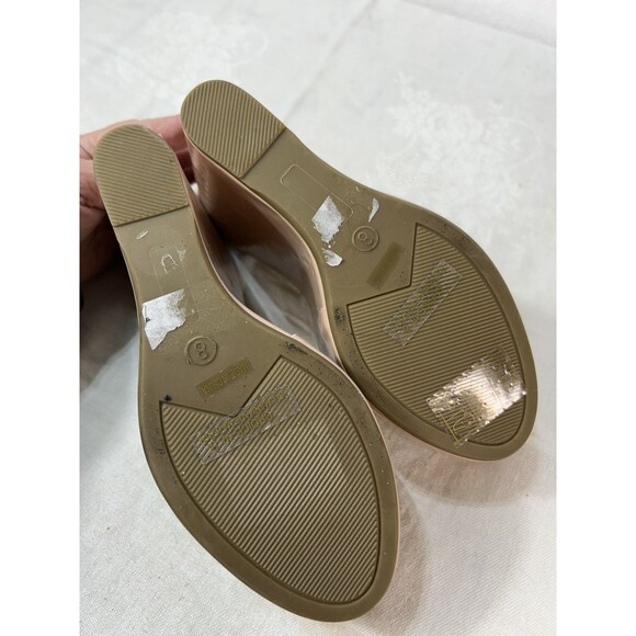 Transparent Clear Peep Toe Wedge Platform Heel Slide Windsor Sandal Shoes 8 - Picture 7 of 7